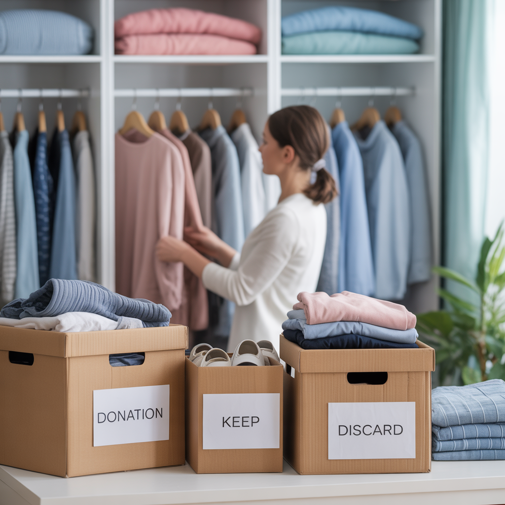 Professional closet audit service at Tlexironshar